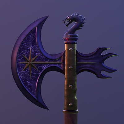 Axe closeups 3D model